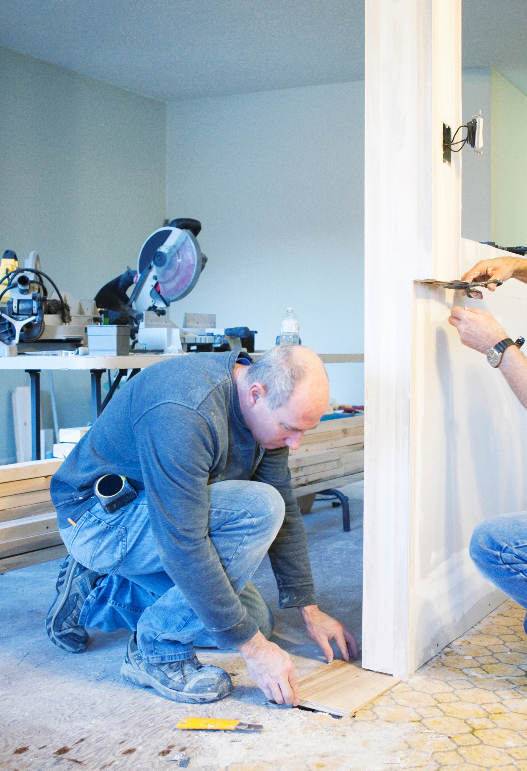 Salle de bain marbre